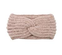 3 uds. Diadema lisa a prueba de viento for salir invierno, diadema tejida con borde ancho cálido for mujer, accesorios for el cabello Para Mujer(Pink)
