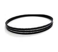 3 uds hojas de sierra de cinta 1511mm hoja de sierra de cinta 1511 1/4 "0,35mm 6 TPI for madera Ryobi BS900 Black Decker DN300 DN330 Dewalt Delta(10 TPI,3PCS Length 1575mm)