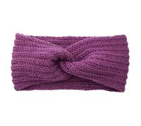 3 Uds Invierno Crochet Diadema Niñas Mujeres Diadema Gruesa Diademas Diadema Cinta para la Cabeza Calentador de Orejas para Compras Esquí Correr Negro+Gris+Rojo