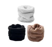 3 Uds Pañuelos De Felpa, Pañuelo Cálido Para Niños, Pañuelo A Prueba De Viento, Productos De Protección Contra El Frío De Invierno Para Niños