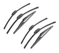 3 Uds Para Nissan Para Juke F15 2010-2019 22“+14“+ 12”Limpiaparabrisas Traseros Delanteros Parabrisas Accesorios Cortadores Ventanas Limpiaparabrisas Coche HQGQCEZEK(4x Front 2x Rear)