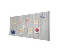 3 uds pegatinas de fieltro for pared tablones anuncios tablero mensajes decoración sala estar paneles acústicos exhibición ilustraciones de Fieltro(Silver gray,40x60cm)