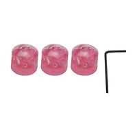 3 Uds Perillas De Guitarra, Perilla De Guitarra Eléctrica Perillas De Control De Tono Volumen Con Tornillos De Llaves Allen Para Piezas De Repuesto De Bajo De Guitarra(rosa)