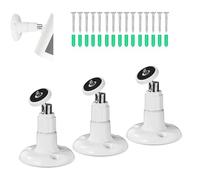 3 Uds Soporte para Cámara de Seguridad para Ring Stick Up Cam/Ring Indoor Cam, Soporte de Montaje en Pared de Seguridad para Interior Exterior Cámara de Seguridad (Cámara No Incluida)