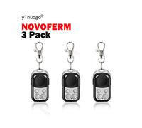 (3 uds YNG130) Novoferm Novotron 502 Max43-2, 504 Max43-4 433,92 MHz Mando a distancia de garaje Novoferm Mnhs433-02