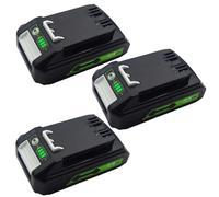 3 Unidad, 24 V, 3,0 Ah, Batería Recargable De Iones De Litio para Herramientas Eléctricas, Compatible con Greenworks 29842, 29852, 29322, 21342, BAG711 Y BAG708.