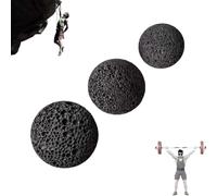 3 Unidad Bola De Callo Para Mano,Bola De Agarre Lunar,Entrenamiento De Agarre Para ConstruccióN De Callos,Fortalecedor De Agarre Antisudor,Manos Con Callos Resistentes Para Escalar Y Entrenar (negro)