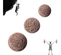 3 Unidad Bola De Callo Para Mano,Bola De Agarre Lunar,Entrenamiento De Agarre Para ConstruccióN De Callos,Fortalecedor De Agarre Antisudor,Manos Con Callos Resistentes Para Escalar Y Entrenar (rojo)