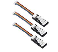 3 unidades 2S-6S Balance Charger Expansion JST-XH adaptador placa para carga de batería RC Lipo, placa de extensión de carga de batería 2S-6S Balance Charger, adaptador de equilibrio con cable