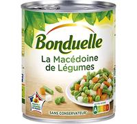 3 unidades * * * Bonduelle de Macedonia verduras de Francia 530 g