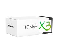 3 UNIDADES Brother TN1050 XL 2.000 Páginas Color Negro Cartucho de Toner Generico