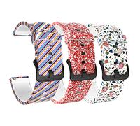 (3 unidades) Correas de repuesto compatibles con Amazfit Bip 3 Pro/GTS 4 Mini/Garmin Venu 2 Plus, banda de silicona suave para Amazfit Bip 3 Pro/Bip 3/GTS 4/GTS 3/GTS 2 Mini/GTS (3D)