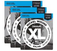 3 unidades D 'Addario EXL148 Extra fuerte caída C tuning cuerdas para guitarra eléctrica