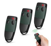 3 unidades de abridor de puerta de garaje, mando a distancia compatible con Cardin 433,92 MHz S449 QZ1, S449 QZ2, 2 canales