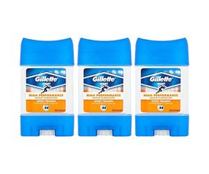 3 UNIDADES DE DESODORANTE ANTIPERSPIRANTE GILLETTE SPORT TRIUMPH GEL EN BARRA DE 70ML