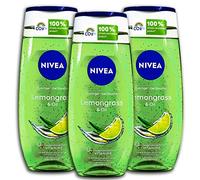 3 unidades de gel de ducha Nivea Lemongrass & Oil 3 x 250 ml