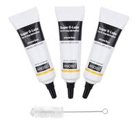 3 unidades de grasa de silicona para cafeteras automáticas, grasa de silicona, grasa de silicona, grasa de silicona para juntas, evita el sellado de accesorios de cafetera, con cepillos de limpieza