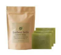 3 unidades de jabón suave y limpio, agua de barrera húmeda, jabón corporal y facial, calma los músculos sensibles, espumoso, ligero y fragante