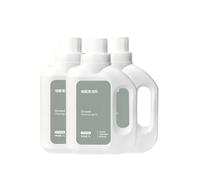 3 Unidades De Líquido Limpiador De Suelos De 1 L For Robot Barredor, Compatible Con Xiaomi Mijia Omni 1S B101CN B116 Omni 2 X10+ X20+, Solución De Limpieza Descontaminante.