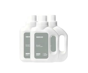 3 Unidades De Líquido Limpiador De Suelos De 1 L For Robot Barredor, Compatible Con Xiaomi Mijia Omni 1S B101CN B116 Omni 2 X10+ X20+, Solución De Limpieza Descontaminante.