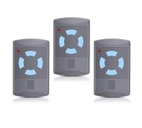 3 unidades de repuesto para abridor de puerta de garaje Hörmann hsm4-868, mando a distancia 868,3 MHz 4 canales compatible con Hörmann HSM4-868 HSE2-868 HS4-868, Hörmann Blue Buttons