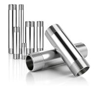3 unidades de rosca exterior BSP de 100 mm 3/8" BSP rosca exterior x 3/8" BSP tubo de fundición