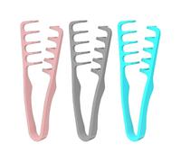 3 unidades de Textura Comb, 2025 nuevo peine de textura Volumizing Wide-Tooth Hair Styling Comb, peine de dientes anchos, peine de rizos para dar volumen y cuidado