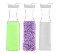 3 Unidades Dosificador de Detergente Lavadora, Caja de Almacenamiento de 1,5L de detergente, Dispensador Reutilizable de detergente para Lavadora, suavizante, Polvo de Lavado (50oz)