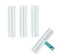 3 unidades Einwascher Window Washer M compatible con Leifheit Fensterwischer Wischbezug Ersatz-Pads Passend Ersatzbezug für Leifheit Fensterwischer, Mikrofaser Ersatzbezug