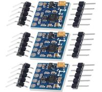 3 unidades GY-271 QMC5883L módulo de sensor de brújula electrónica de 3 a 5 V