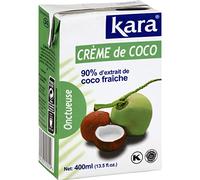 3 unidades *** KARA Crema de Coco, Cremoso Ladrillo 400 ml