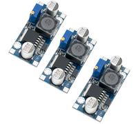 3 unidades LM2596 DC-DC 3A Convertidor Buck Step Down ajustable 3-40 V a 1,25-35 V regulador de voltaje CV 5 V 12 V 24 V