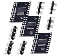 3 unidades MCP23017 I2C CJMCU-2317 puerto serie 16 bits I/O Expander Módulo Expander Port Expander con interfaz serie I2C de alta velocidad compatible con Arduino (3)