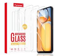 3 unidades Protector de pantalla para Xiaomi Redmi 13C/POCO C65 & Honor X5C/X5C Plus, protector de pantalla de cristal templado, protector de pantalla de dureza 9H, antiarañazos