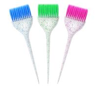 3 unidades set de tinte para el cabello cepillo de peluquería cepillo para colorear el pelo cepillo para colorear el cabello cepillo para teñir el cabello cepillo tinte pelo accesorios aplicador
