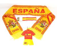 3 Unidades. Venda. Bufanda. Colgador de Ventana. Kit para Aficionados a la selección española de fútbol. Copa del Mundo de españa. la Liga. apoyar españa