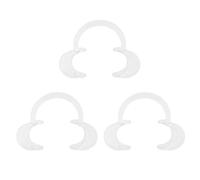 3 unids Autoclavable Dental Dientes Blanqueamiento Lip & Mejilla Separador Dentista Boca Abridor Repetir Uso, S