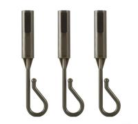 3 unids Carp Fishing Shift Hook con EVA Pad Rod Protección Rack Accesorios de pesca de plástico para pescadores de carpa (verde)
