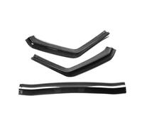 3 Unids Coche Parachoques Delantero Spoiler Protector de Labios Lowetr Divisor Difusor Parachoques Kit de Cuerpo Compatible con Subaru WRX STI 2015 2016 2017 2018 2019(Carbon look)