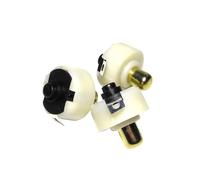 3 unids/lote C8 interruptor de linterna luz fuerte interruptor trasero de linterna 20mm * 10mm interruptor redondo blanco T6 Q5 también se puede utilizar