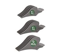 3 Unids Peine De Límite Grande Anti-arañazos, Compatible Con Wahl, Accesorios De Cortapelos Eléctricos 32 Mm 38 Mm 51 Mm Barber Shoap Hair Clipper Guía De Corte Peine Y0702(3PCS-grey)