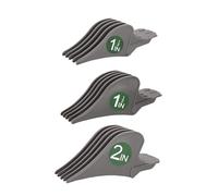 3 Unids/set Cortadora Eléctrica Peine De Límite Grande, Compatible Con Wahl G0310, Cizalla De Empuje Universal 32/38/51mm(GRAY)