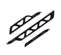 3 unids/set cuchillas alternantes de acero de aleación, hoja de sierra de corte Universal de mampostería de demolición con punta de dientes de 2 TPI