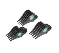 3 Unids/set Peine De Límite 32 Mm 38 Mm 51 Mm, Compatible For Wahl, Protectores De Cortapelos Peluquería Guía De Corte Peines Accesorio De Cortapelos Eléctrico(Black)