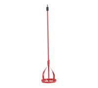 3 Varilla agitadora de eje hexagonal industrial Accesorio mezclador de pintura/lechada de acero con agarre para mezcla rápida de líquidos Cuchilla mezcladora de pintura de fácil limpieza