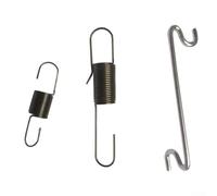 3 varillas de enlace del regulador del acelerador con control de velocidad y resorte de retorno para motor generador, compatible con el juego de resortes de tensión de varilla de tracción EY20