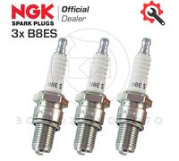 3 Velas De Encendido Paso Largo NGK B8ES Suzuki L / M / A / B 380 1974 - 1977