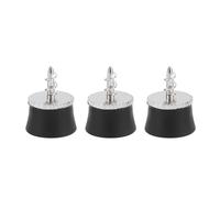 3 Ventosas Atornillables para Recoger Pelotas de Golf, Agarrador de Pelotas de Golf de Silicona, Accesorio de Ventosa para Pelotas de Golf Que Se Adapta a la Mayoría
