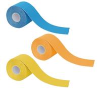 3 vols vendaje neuromuscular,cinta kinesiologica,Vendaje kinesiológico para hombros, rodilla, codo, Alivio dolor muscular, Elásticas, Impermeable