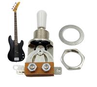 3 Way Guitar Switch, Precise Pickup Selector, Anti-Slip Control with Durable Build, Guitar Replacement Part with Smooth, Musical Accessory with Professional Design, Instrument Tool